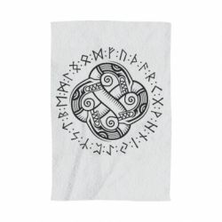 Полотенце с принтом Celtic Dragon and Runes - PrintSalon