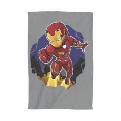 Полотенце с принтом Flying Iron man - PrintSalon