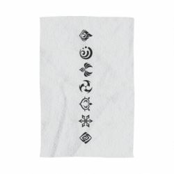 Полотенце с принтом Genshin loading screen - PrintSalon