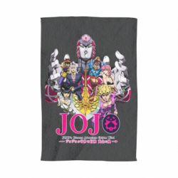 Полотенце с принтом JoJo Golden Wind - PrintSalon