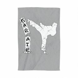 Полотенце с принтом Каратэ удар - PrintSalon