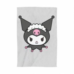 Полотенце с принтом Kuromi maid