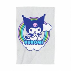 Рушник з принтом Kuromi Rainbow