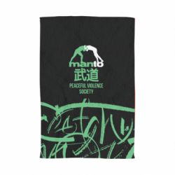 Рушник з принтом Monto: Peaceful violence society - PrintSalon