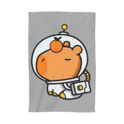 Полотенце с принтом Space Capybara - PrintSalon