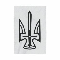 Полотенце с принтом Тризуб. - PrintSalon