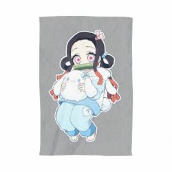 Полотенце с принтом Very cute Nezuko - PrintSalon