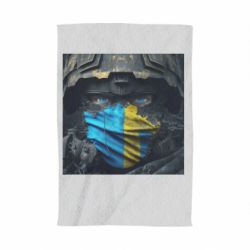 Полотенце с принтом Воин ЗСУ - PrintSalon
