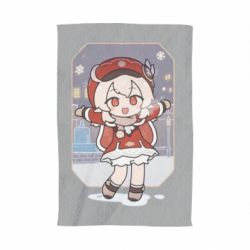 Полотенце с принтом Зимняя Кли - PrintSalon