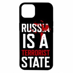 Чехол для iPhone 14 Russia is a terrorist state