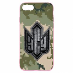 Чехол для iPhone SE 2022 РУССКИЙ ВОЕННЫЙ КОРАБЛЬ ІДІ НА ХУЙ! ВСУ - PrintSalon