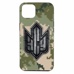 Чехол для iPhone 14 РУССКИЙ ВОЕННЫЙ КОРАБЛЬ ІДІ НА ХУЙ! ВСУ - PrintSalon