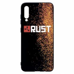 Чехол для Samsung A70 Rust logo with background - PrintSalon