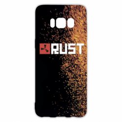 Чехол для Samsung S8 Rust logo with background - PrintSalon
