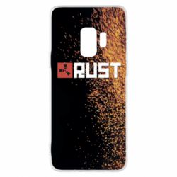 Чехол для Samsung S9 Rust logo with background - PrintSalon