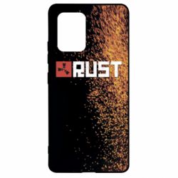 Чехол для Samsung S10 Lite Rust logo with background - PrintSalon