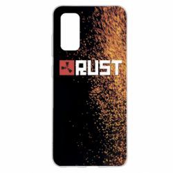 Чехол для Samsung S20 Rust logo with background - PrintSalon