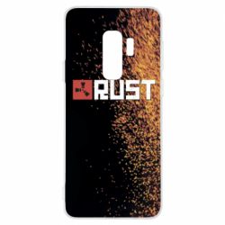 Чехол для Samsung S9+ Rust logo with background - PrintSalon