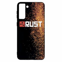 Чехол для Samsung S21+ Rust logo with background - PrintSalon