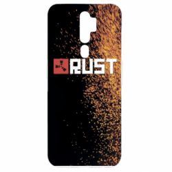 Чехол для Oppo A5/A9 2020 Rust logo with background - PrintSalon