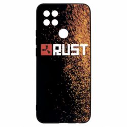 Чехол для Oppo A15s/A15 Rust logo with background - PrintSalon