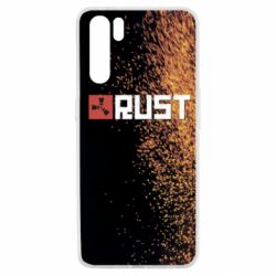 Чехол для Oppo A91/Reno3 Rust logo with background - PrintSalon