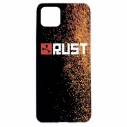 Чехол для Oppo A92s Rust logo with background - PrintSalon