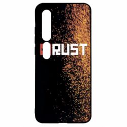 Чехол для Xiaomi Mi10/10 Pro Rust logo with background