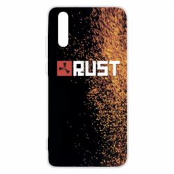 Чехол для Huawei P20 Rust logo with background - PrintSalon