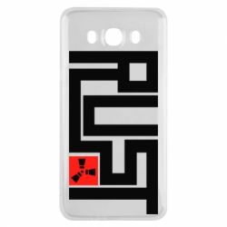 Чехол для Samsung J7 2016 Rust Logo - PrintSalon