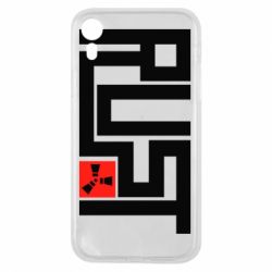 Чехол для iPhone XR Rust Logo