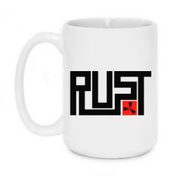 Чашка 420ml Rust Logo - PrintSalon