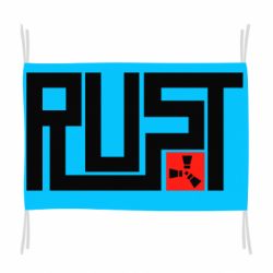Флаг Rust Logo - PrintSalon