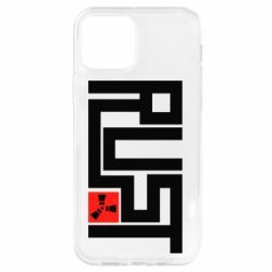 Чехол для iPhone 12 Pro Rust Logo