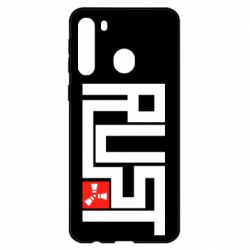 Чехол для Samsung A21 Rust Logo - PrintSalon