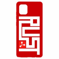 Чехол для Samsung Note 10 Lite Rust Logo - PrintSalon