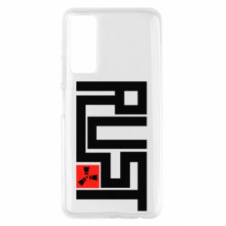 Чехол для Huawei P Smart 2021 Rust Logo - PrintSalon