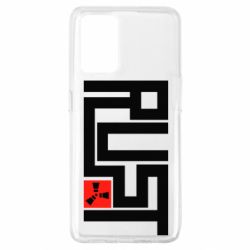 Чехол для Oppo A74 4G Rust Logo - PrintSalon