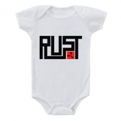 Детский бодик Rust Logo - PrintSalon