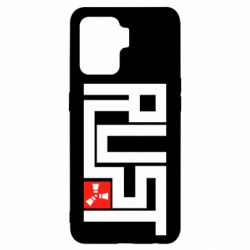 Чехол для Oppo Reno 5 Lite Rust Logo - PrintSalon