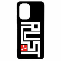 Чехол для Xiaomi Poco F3/K40 Rust Logo - PrintSalon