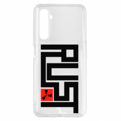 Чехол для Realme 6 Pro Rust Logo - PrintSalon