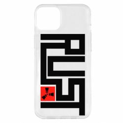 Чехол для iPhone 14 Plus Rust Logo - PrintSalon