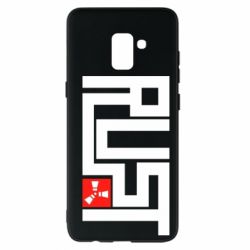 Чехол для Samsung A8+ 2018 Rust Logo - PrintSalon