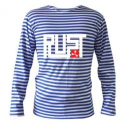 Тельняшка с длинным рукавом Rust Logo