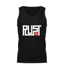 Мужская майка Rust Logo - PrintSalon