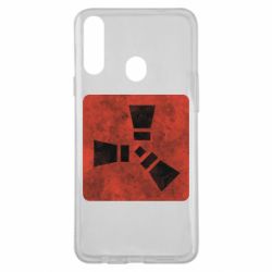 Чохол для Samsung A20s Rust Logotype - PrintSalon