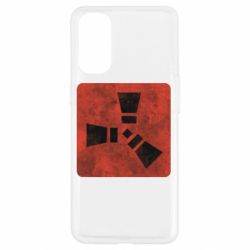 Чохол для Oppo Reno 4Rust Logotype - PrintSalon