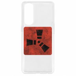 Чохол для Oppo Reno 4 Pro Rust Logotype - PrintSalon