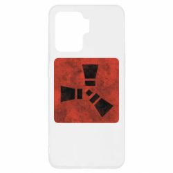 Чохол для Oppo Reno 5 Lite Rust Logotype - PrintSalon